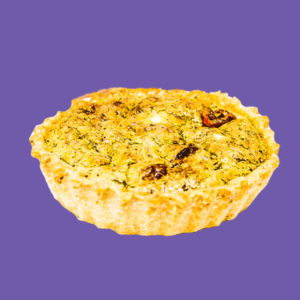 Quiche de Cherris y Pesto